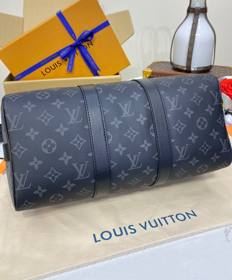 Louis Vuitton Keepall Bandouliere 35 M46655 Black